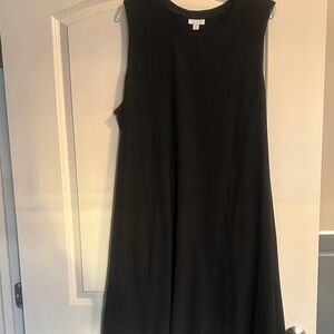 J. Jill Classic Black Dress with pockets